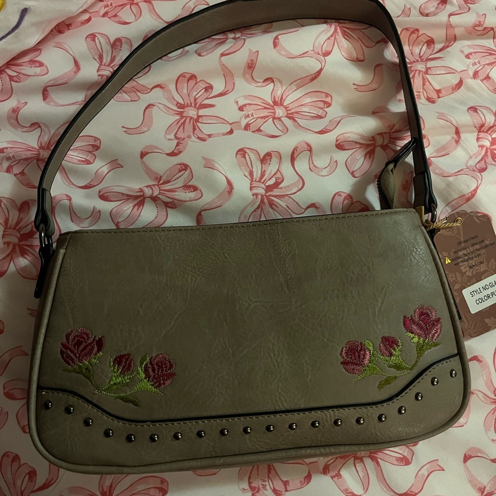Floral Embroidered Women's Bag
